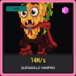 Candy Quesadillo Vampiro 14M s (Секретный персонаж) — Roblox, лот №223056