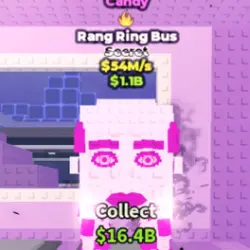 Candy Rang Ring Bus 54 M s (FIRE TRAIT) (Секретный персонаж) — Roblox, лот №223059
