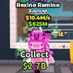 CANDY Rexino Ramino 10M s (Секретный персонаж) — Roblox, лот №223062