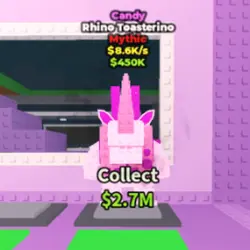 Candy Rhino Toasterino 8.6 K s (Мифический персонаж) — Roblox, лот №223064