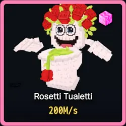 Candy Rosetti Tualetti 200M s (Секретный персонаж) — Roblox, лот №223067
