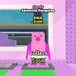 Candy Salamino Penguino 1 K s (Эпический персонаж) — Roblox, лот №223070