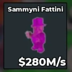 Candy Sammyni Fattini 280M s Only 104 Exisxt in the World R… — Roblox, лот №223072