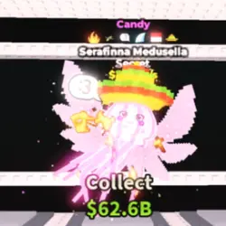 Candy Serafinna Medusella 151.2 M s (Секретный персонаж) — Roblox, лот №223079