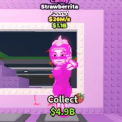 Candy Strawberrita 26 M s (Секретный персонаж) — Roblox, лот №223084