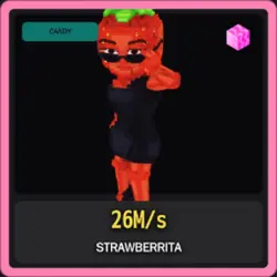 Candy Strawberrita 26M s (Секретный персонаж) — Roblox, лот №223085
