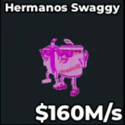 Candy Swaggy Bros 160M s v74 (Секретный персонаж) — Roblox, лот №223093