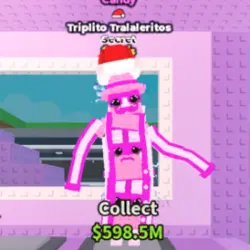 Candy Triplito Tralaleritos 7 M s (SANTA HAT TRAIT) (Секрет… — Roblox, лот №223120