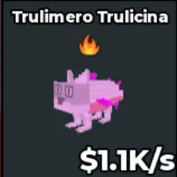 Candy Trulimero Trulicina 1.1 K s (FIRE TRAIT) (Редкий перс… — Roblox, лот №223123