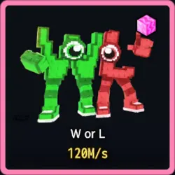 Candy W or L 120M s (Секретный персонаж) — Roblox, лот №223133