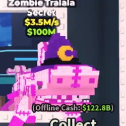 CANDY zombie tralala $3.5M s Witching Hour trait (Секретный… — Roblox, лот №223137