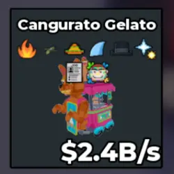 Cangurato Gelato 2.4B s (Секретный персонаж) — Roblox, лот №223152