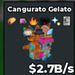 Cangurato Gelato 2.7B s mem2 (Секретный персонаж) — Roblox, лот №223153