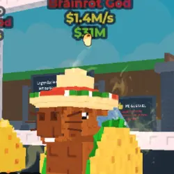 Capi Taco God and secury (Brainrot God персонаж) — Roblox, лот №223186