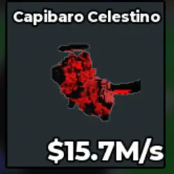 Capibaro Celestino 15,7M Cursed (Секретный персонаж) — Roblox, лот №223191