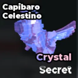 Capibaro Celestino Crystal (Секретный персонаж) — Roblox, лот №223193
