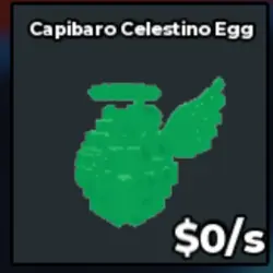 Capibaro Celestino EGG Rainbow (Секретный персонаж) — Roblox, лот №223200