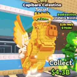 capibaro celestino gold (Секретный персонаж) — Roblox, лот №223201