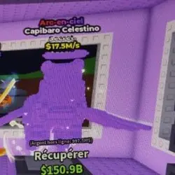 Capibaro celestino rainbow (Секретный персонаж) — Roblox, лот №223205