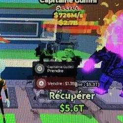 Capitaine gullini 726m s (Секретный персонаж) — Roblox, лот №223207