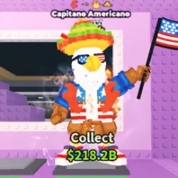 Capitano Americano 1.2 B s (4 TRAITS) (Секретный персонаж) — Roblox, лот №223217