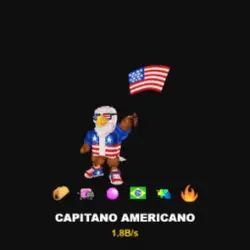 Capitano Americano 1.8B s (Секретный персонаж) — Roblox, лот №223218