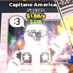 Capitano Americano 1.8B s Secret YinYang (Секретный персона… — Roblox, лот №223219