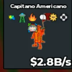 Capitano Americano 2.8 B s - Lava Mutation @owaioiu2 (Секре… — Roblox, лот №223221