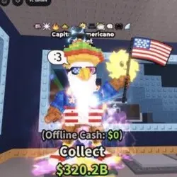 Capitano Americano 3.3B s 11 Traits (Секретный персонаж) — Roblox, лот №223227