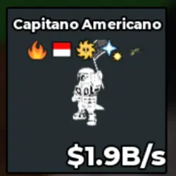 Capitano Americano Yin Yang 1,9B s GOOD TRAITS (Секретный п… — Roblox, лот №223236