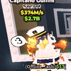 Capitano Gullini $374M s (Секретный персонаж) — Roblox, лот №223244