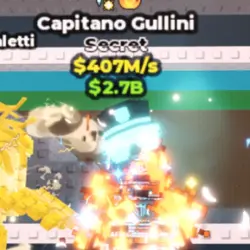 Capitano Gullini - 407M s - 2 Mutations (Секретный персонаж) — Roblox, лот №223249