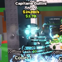 CAPITANO GULLINI 242 M S (Секретный персонаж) — Roblox, лот №223257