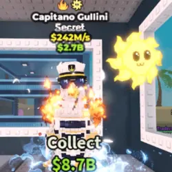 Capitano Gullini 242M s (Секретный персонаж) — Roblox, лот №223259