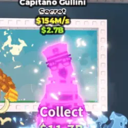 Capitano gullini Galaxy secret (Секретный персонаж) — Roblox, лот №223280