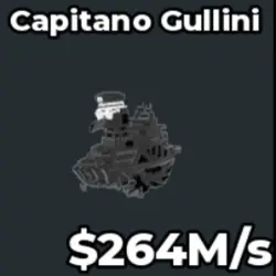 Capitano Gullini Phantom (Секретный персонаж) — Roblox, лот №223281