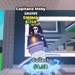 Capitano Moby (Секретный персонаж) — Roblox, лот №223286