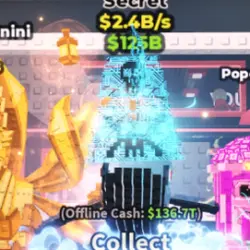Capitano Moby (Cyber) Trait Tung Tung EXCLUSIVE (Секретный … — Roblox, лот №223296