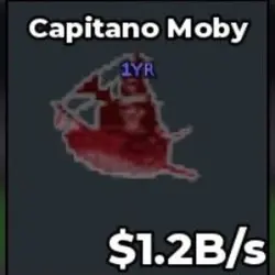 Capitano Moby - [$1.2B s] - Bloodrot - 1YR Trait (Секретный… — Roblox, лот №223299