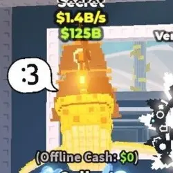 Capitano Moby 1,4BS Gold (Секретный персонаж) — Roblox, лот №223302