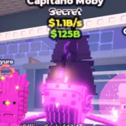 Capitano Moby 1.1B s Galaxy (Секретный персонаж) — Roblox, лот №223305