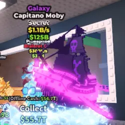 Capitano Moby 1.1B s Secret (Секретный персонаж) — Roblox, лот №223307