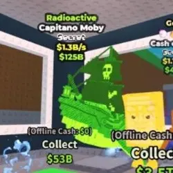 Capitano Moby 1.3B s Radioactive (Секретный персонаж) — Roblox, лот №223310