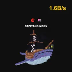 Capitano Moby 1.6B s #Its (Секретный персонаж) — Roblox, лот №223316