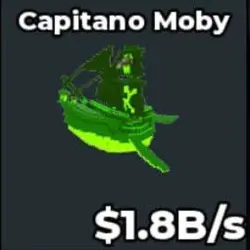 Capitano Moby 1.8 s (Секретный персонаж) — Roblox, лот №223319