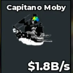 Capitano Moby 1.8B s (Секретный персонаж) — Roblox, лот №223320