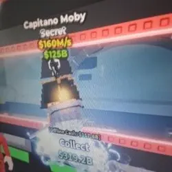 Capitano Moby 160 (Секретный персонаж) — Roblox, лот №223325