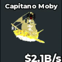 Capitano Moby 2.1B s (Секретный персонаж) — Roblox, лот №223333