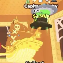 Capitano Moby 2.3 B - Gold Very Rare (Секретный персонаж) — Roblox, лот №223335