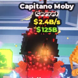 Capitano Moby 2.4B s Cursed (Секретный персонаж) — Roblox, лот №223338